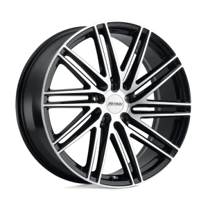 Petrol Wheels – P1C – Black – 17″x8″ 40mm – Summer Wheels – 1780P1C405108F72